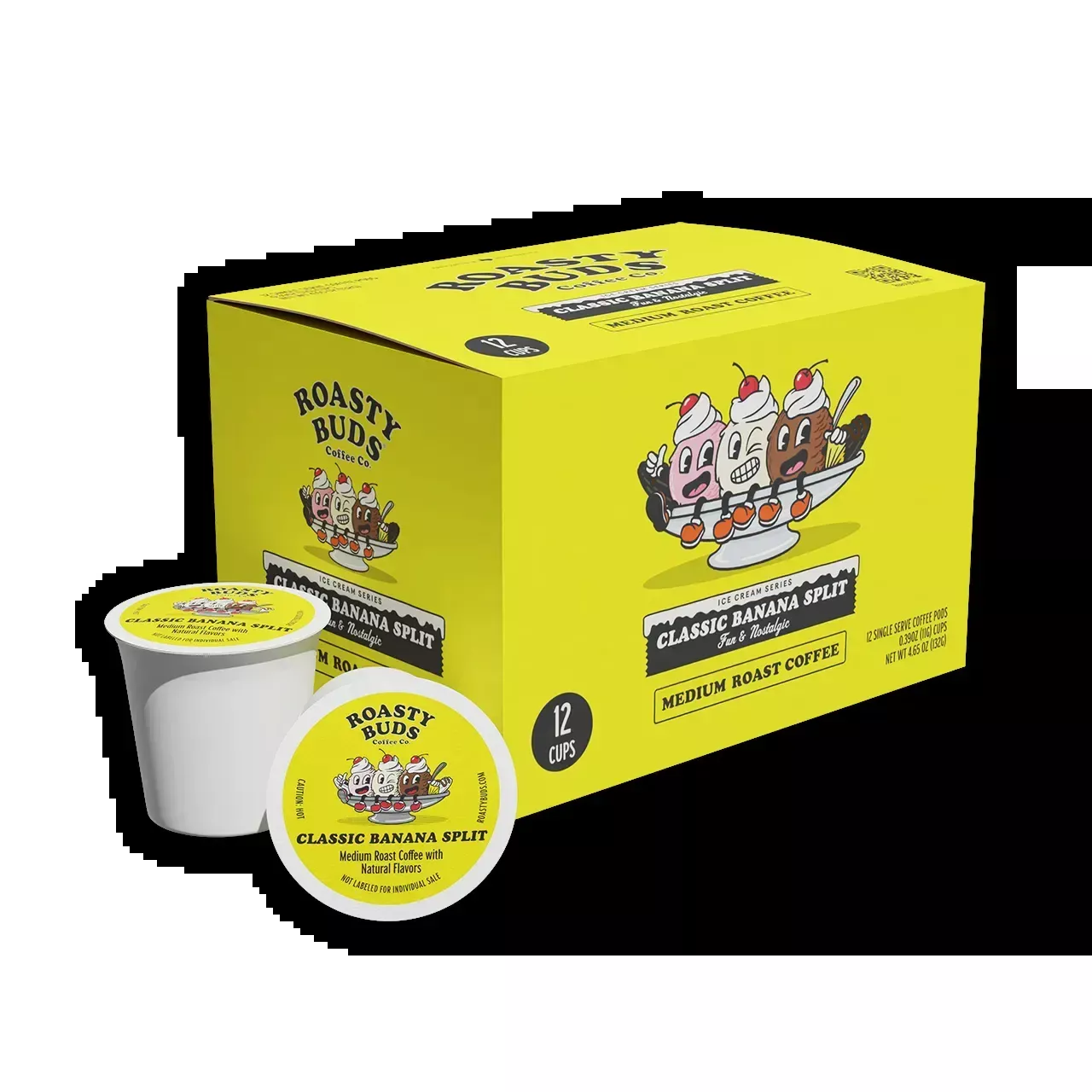 Classic Banana Split Coffee Pods