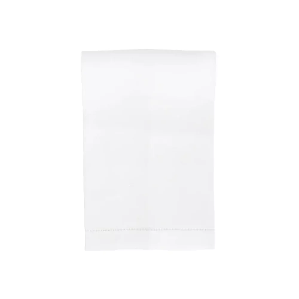 Classico Linen Customizable Hand Towel - White