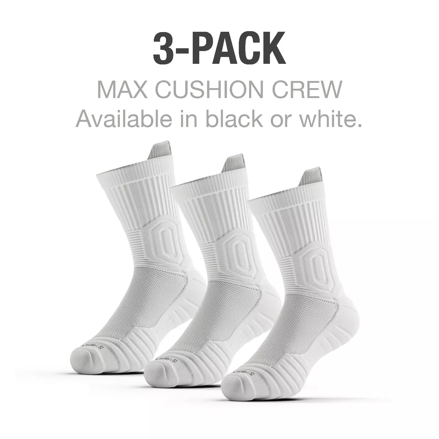 CloudFusion™ Athletic Cushioned Crew Socks