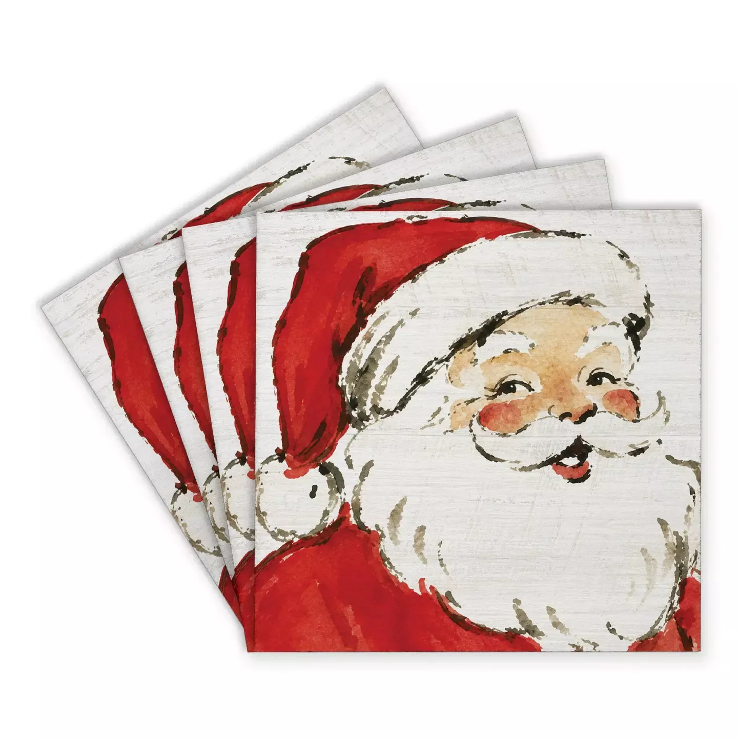 Coasters - Vintage Santa Face