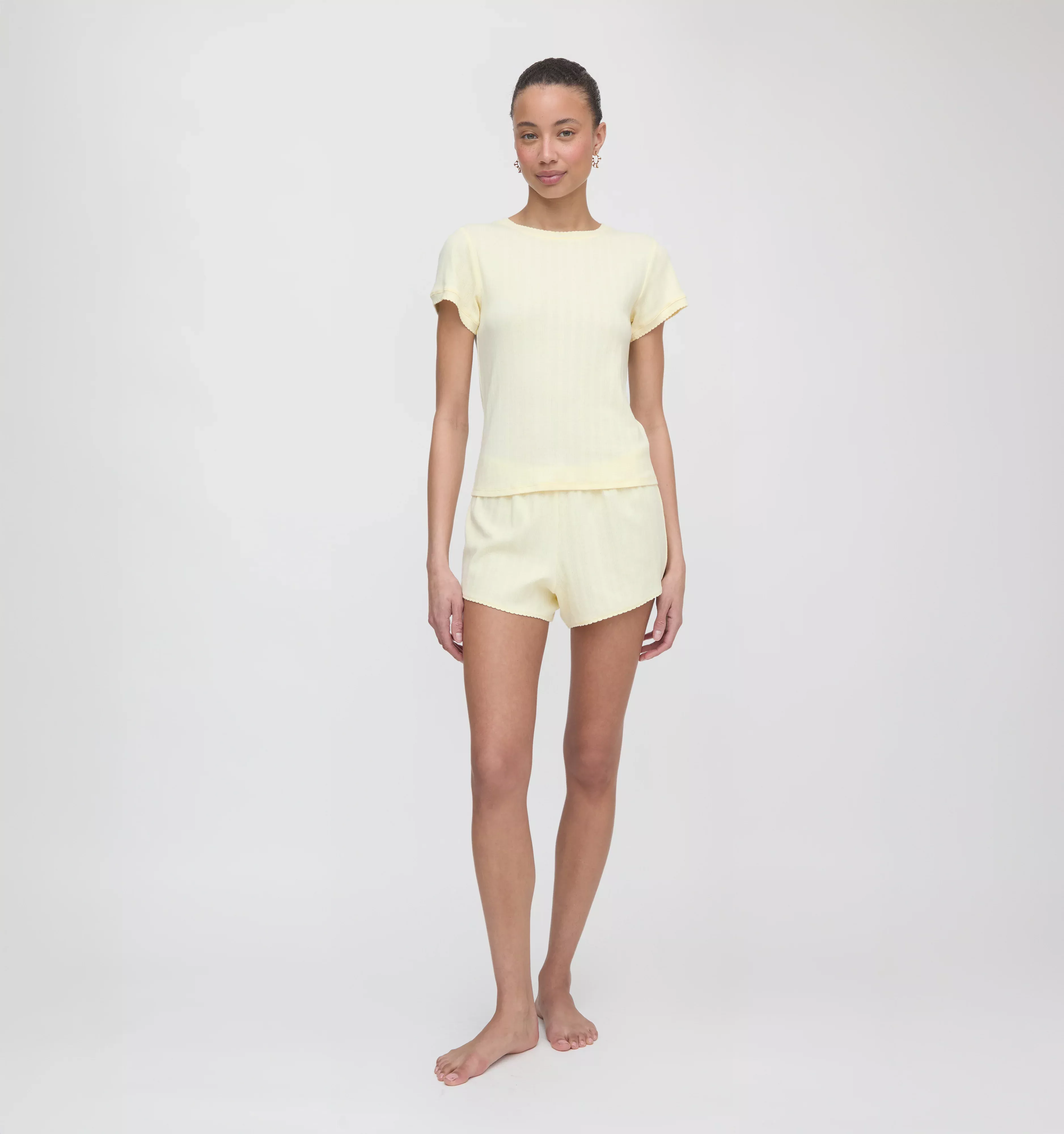 The Coco Pointelle PJ Set