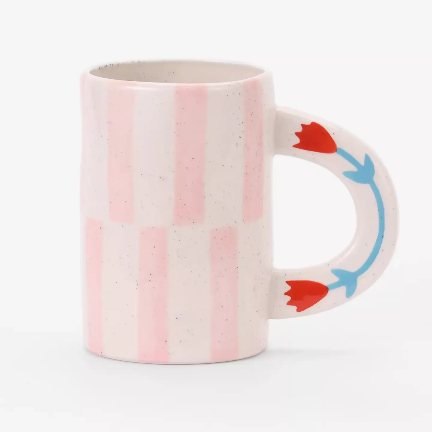 Coffee Mug - Pink Check