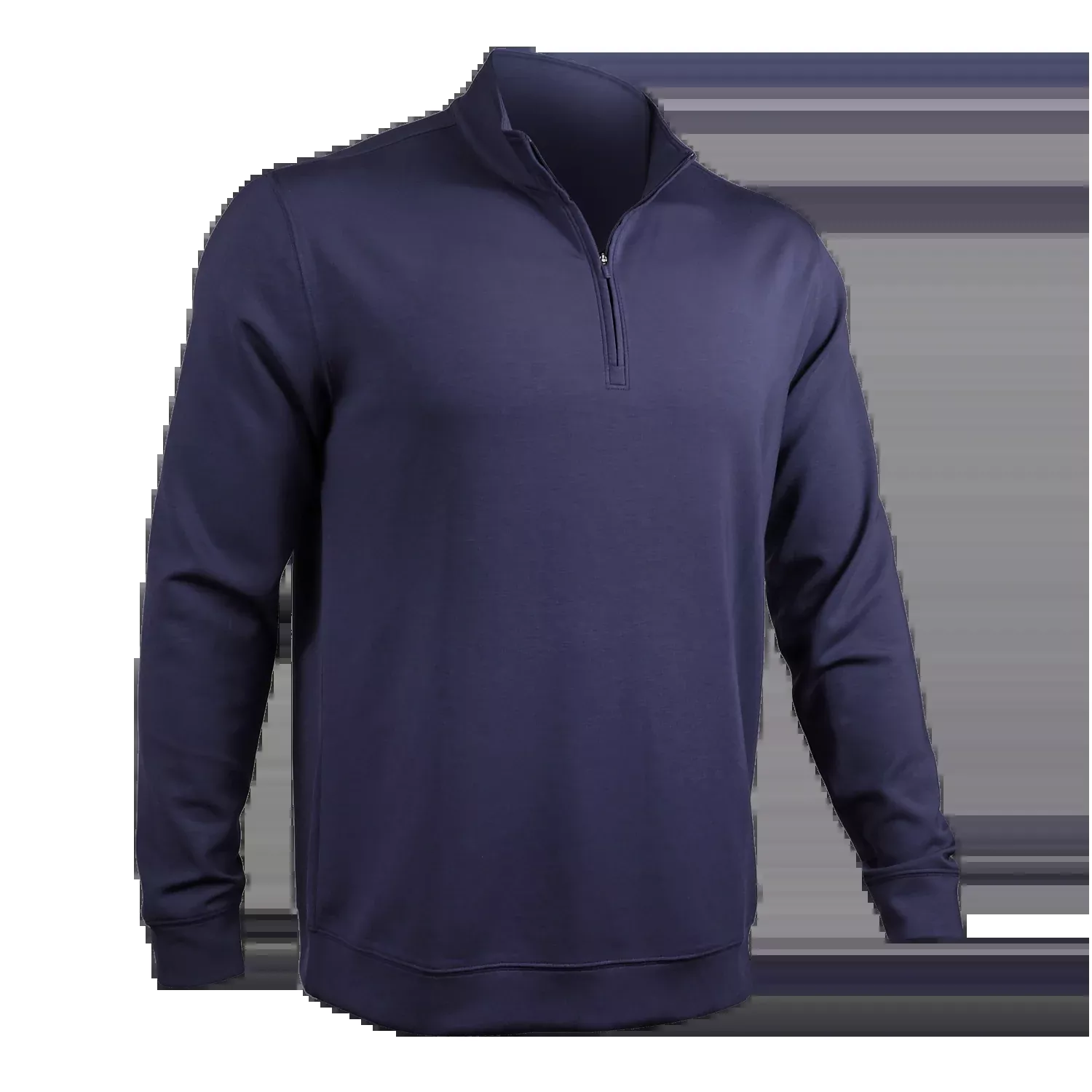Cordero 1/4 Zip Long Sleeve Pullover - Navy