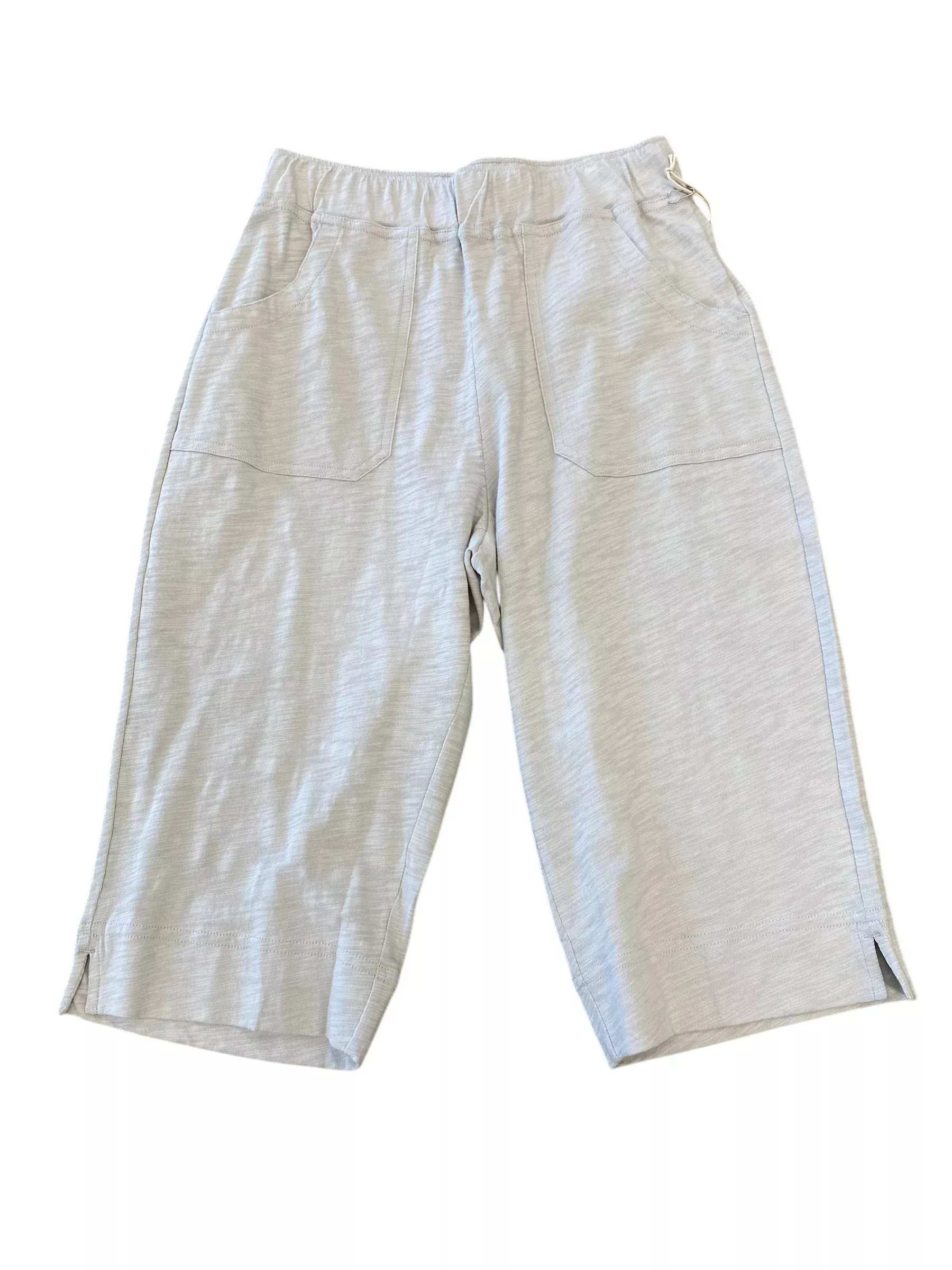 Cotton Pedal Pusher Short-Dune