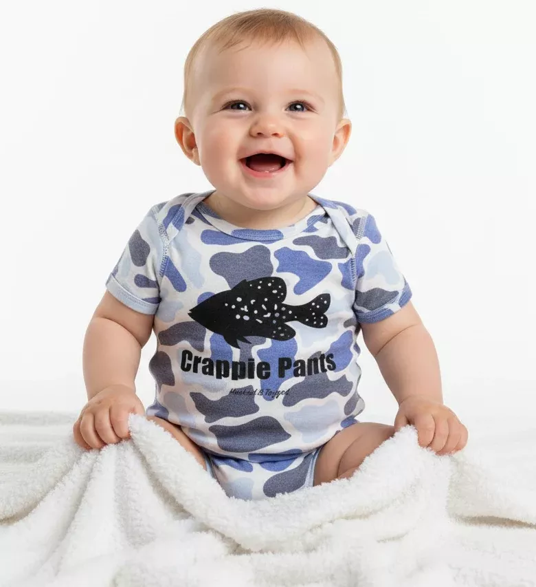 Crappie Pants Onesie