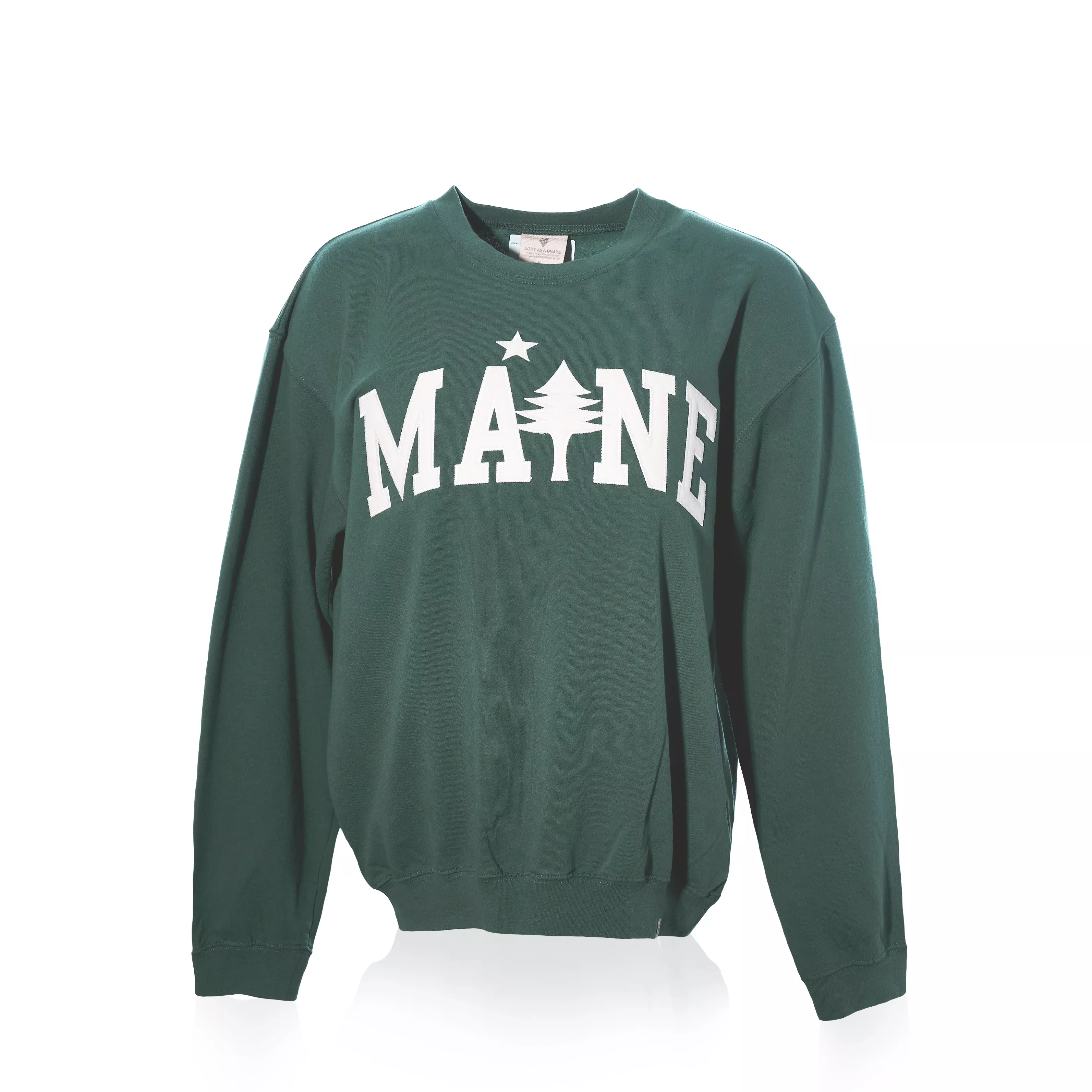 Crewneck Pullover - Willow Maine Tree