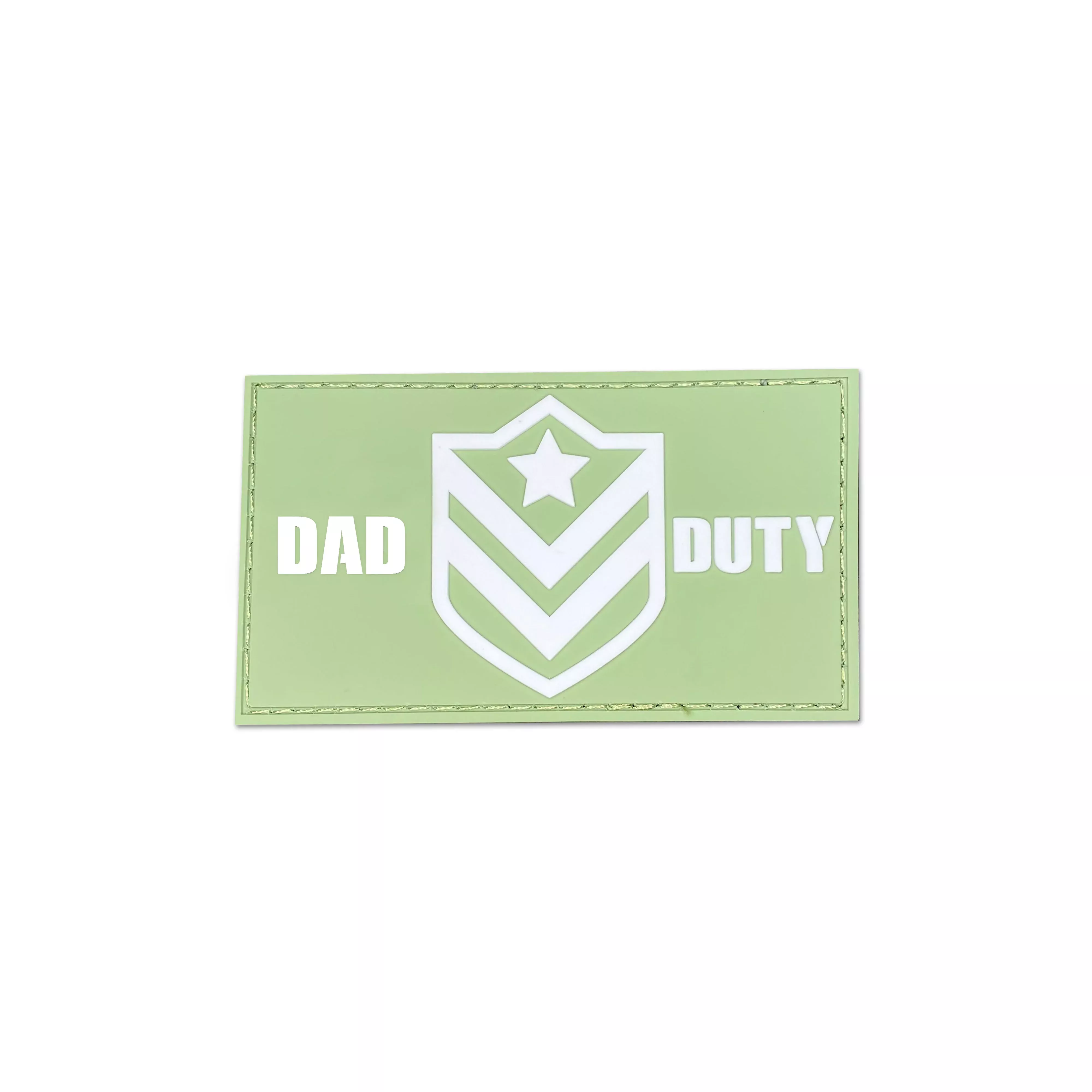 Dad Duty PVC Velcro Patch