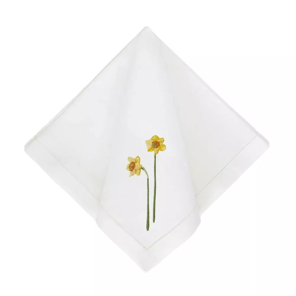 Daffodil Dinner Napkins -Set of 4