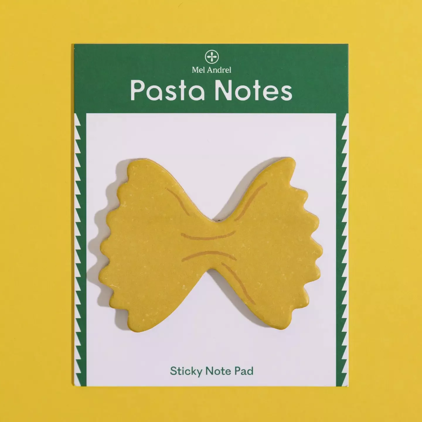 Die Cut Stickie Note - Farfalle