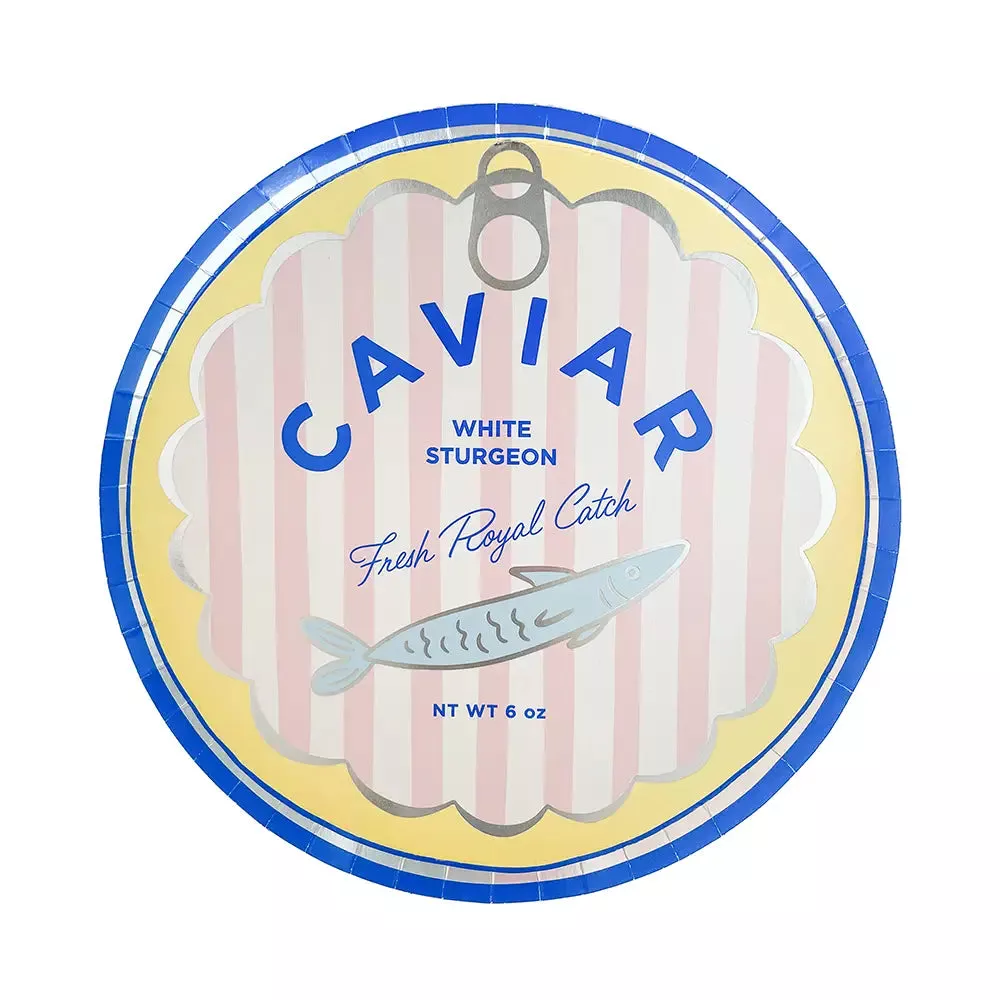 Dinner Plates - Caviar Can