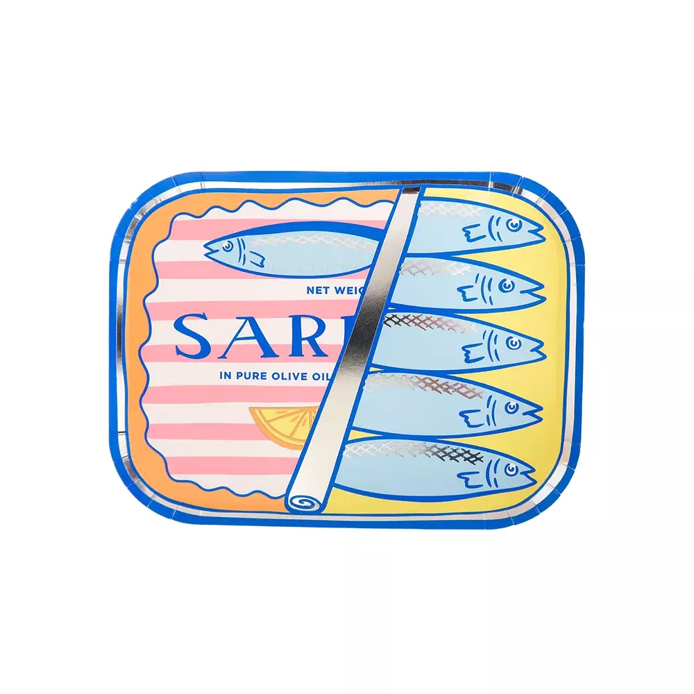 Dinner Plates - Sardine Can