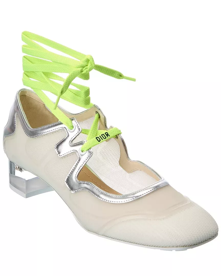 Dior D-Mension Rubber & Leather Pump