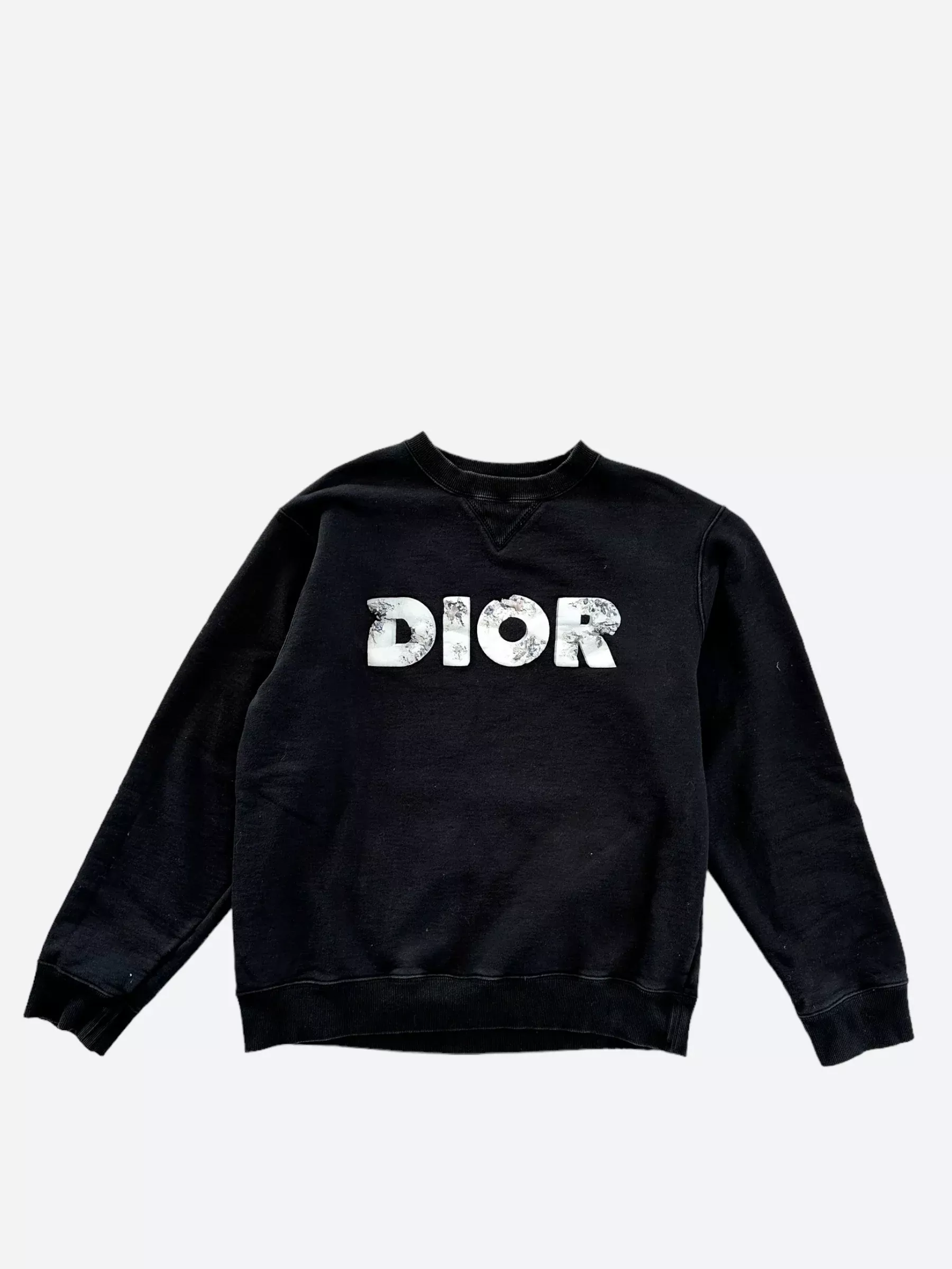Dior Daniel Arsham Black Logo Sweater