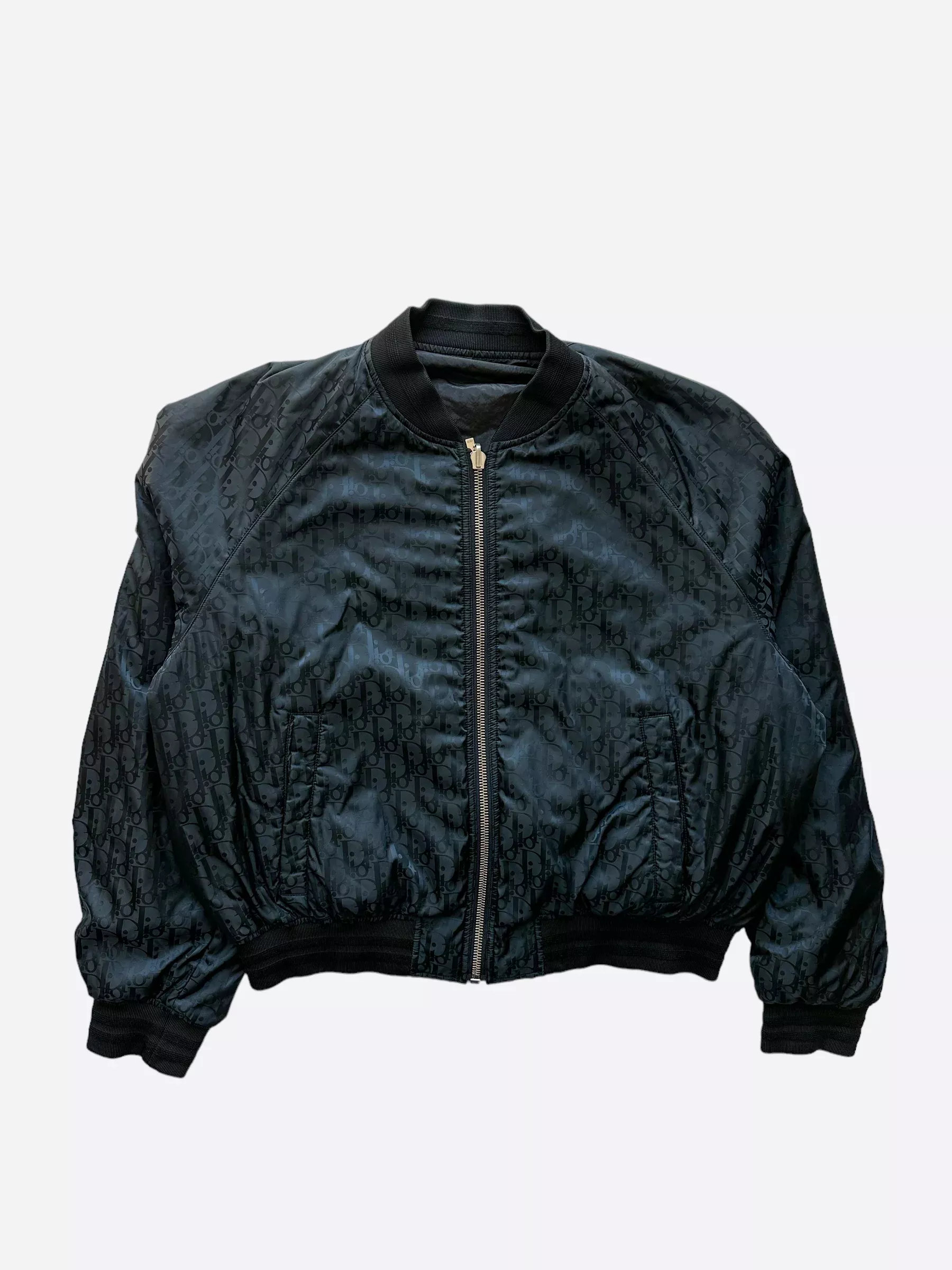 Dior Oblique Black Bomber Jacket
