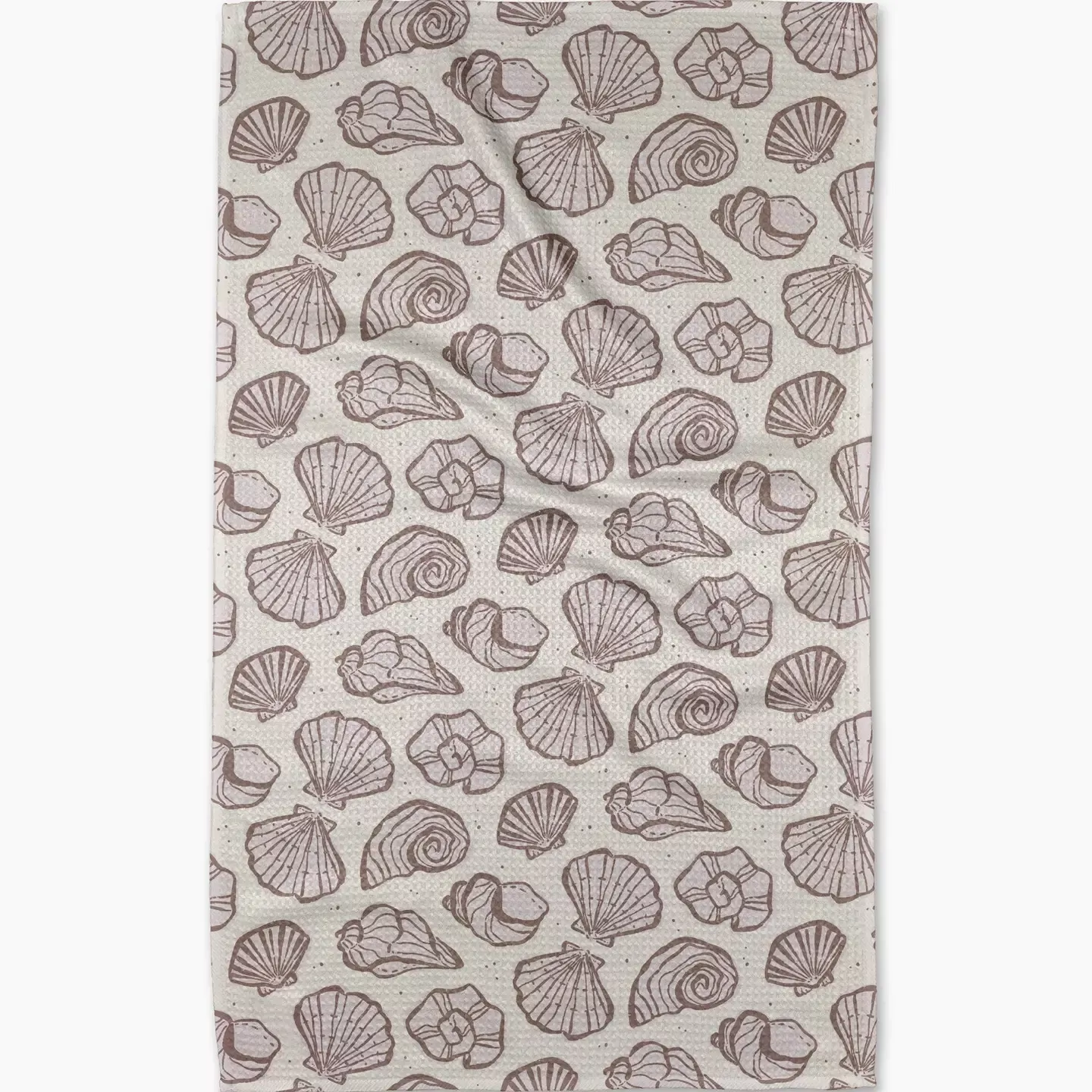 Dish Towel - Retro Coastal Seashells