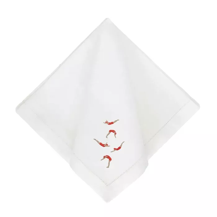 Diver Dinner Napkins-Set of 4
