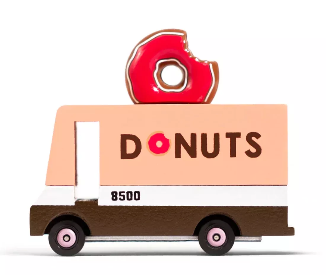 Donut Van Push Toy