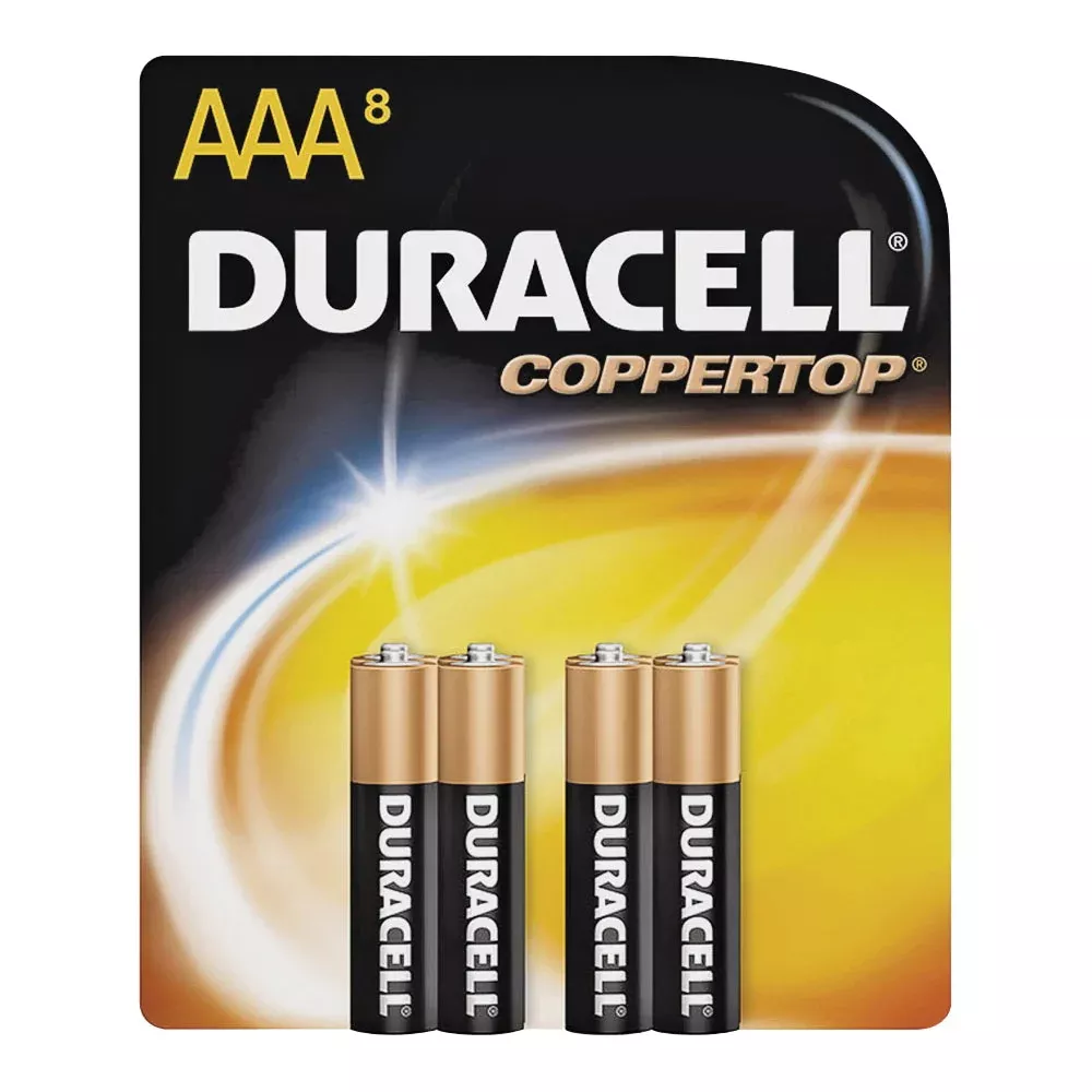 Duracell Alkaline AAA Battery, 10 x 8-Pack
