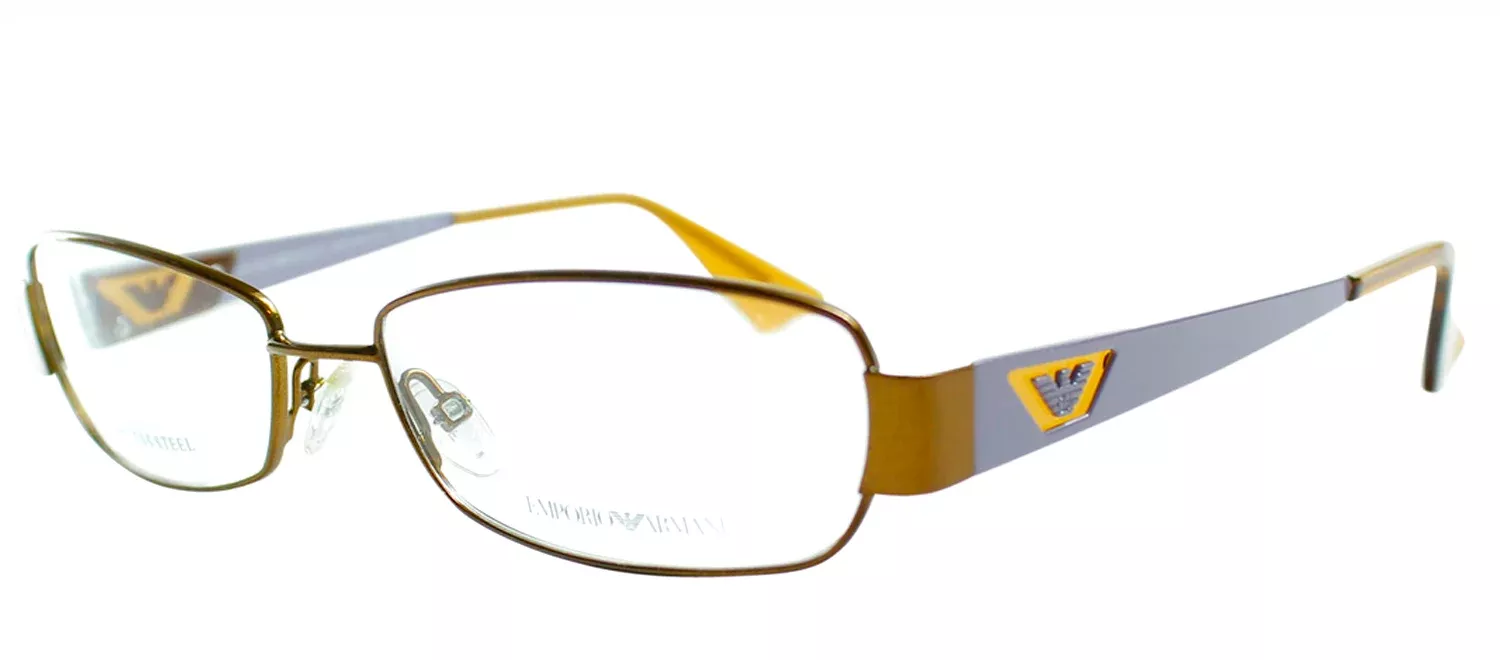 EA 9669 UTR Womens Rectangle Eyeglasses