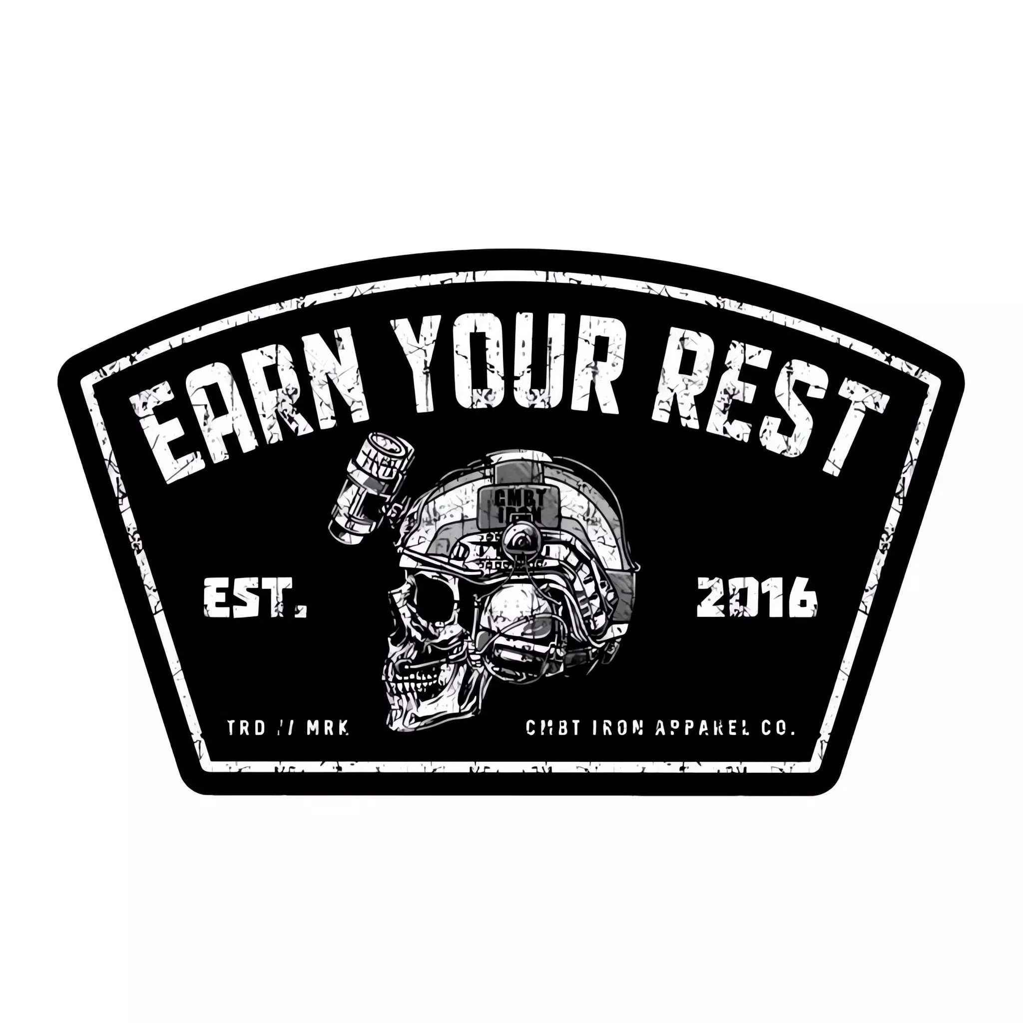 Earn Your Rest Decal