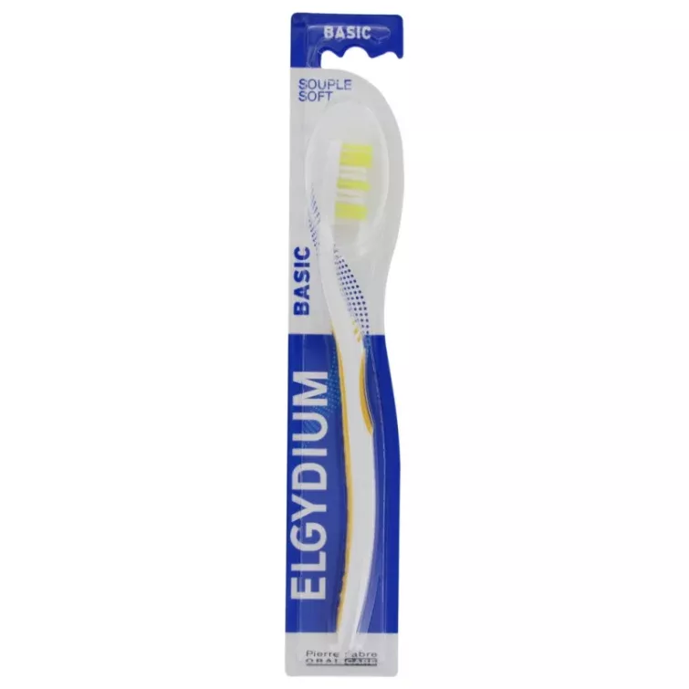 Elgydium Basic Soft Toothbrush - Yellow