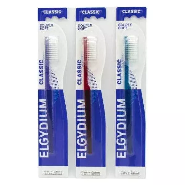 Elgydium Classic Toothbrush Soft Assorted Colors