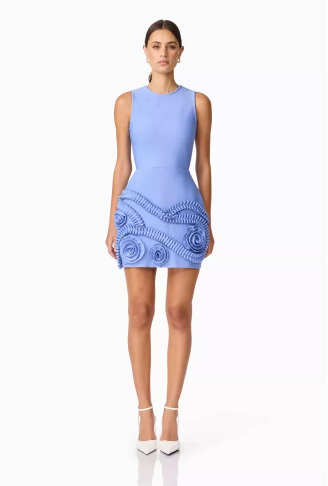 ELLIATT | SONYA MINI DRESS | PERIWINKLE