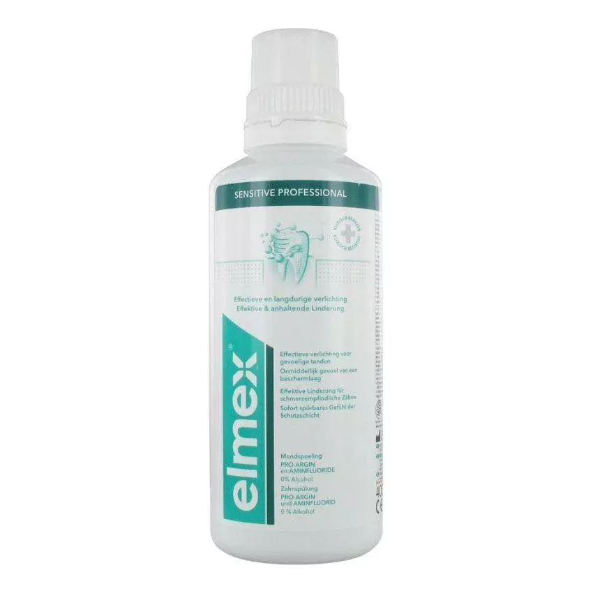 Elmex Sensitive Professional Dental Solution Supports The Decay Prevention 400Ml
