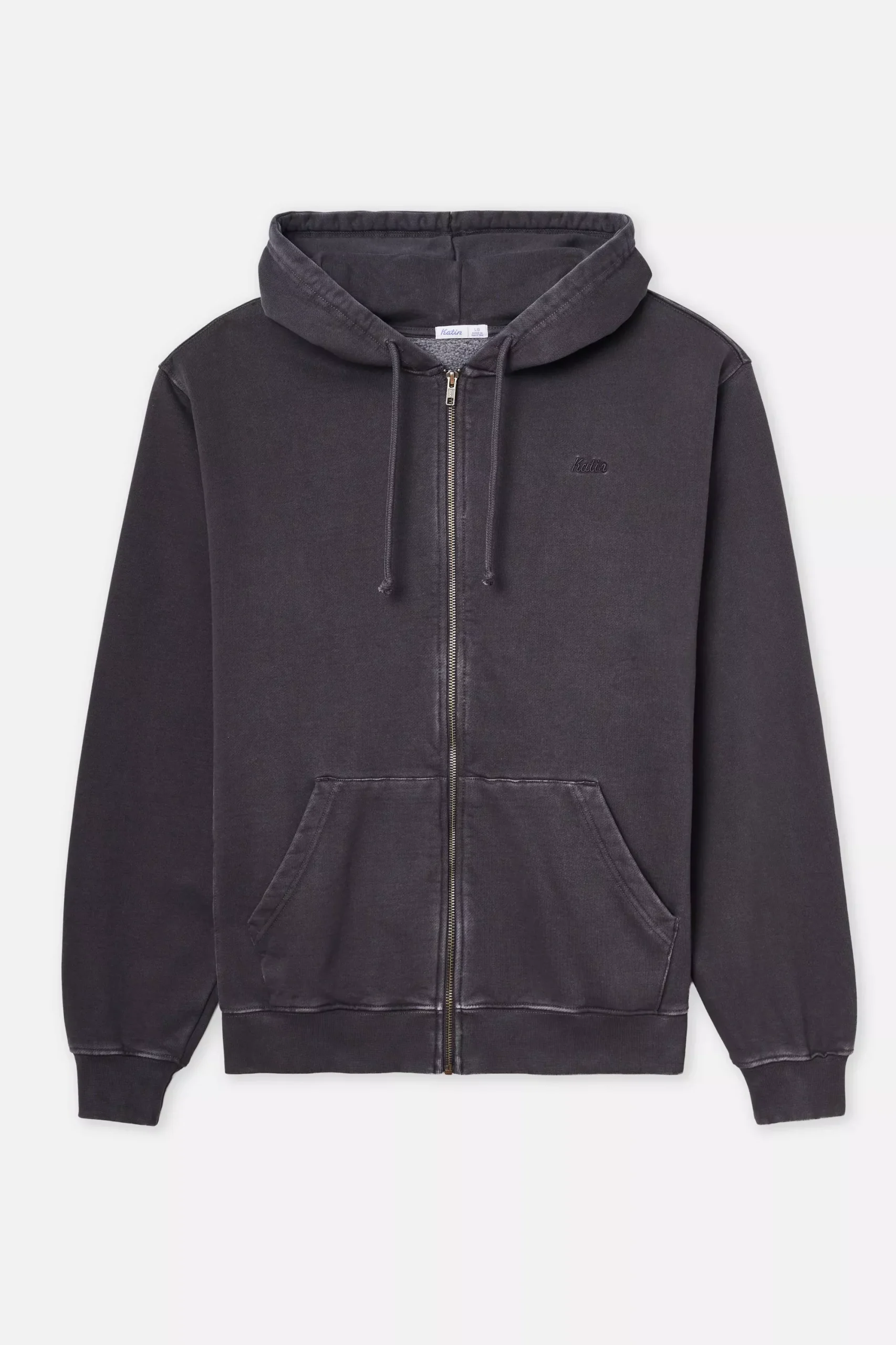 EMBROIDERED FULL ZIP HOODIE
