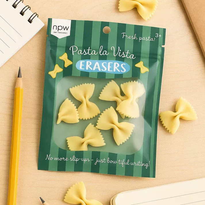 Erasers - Pasta La Vista