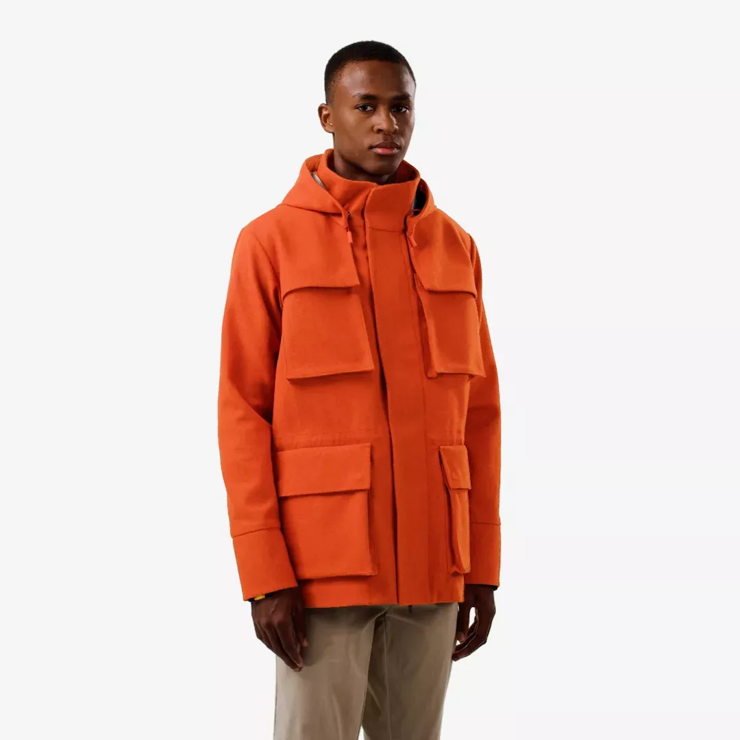 Erhal Melange Wool 2L Jacket