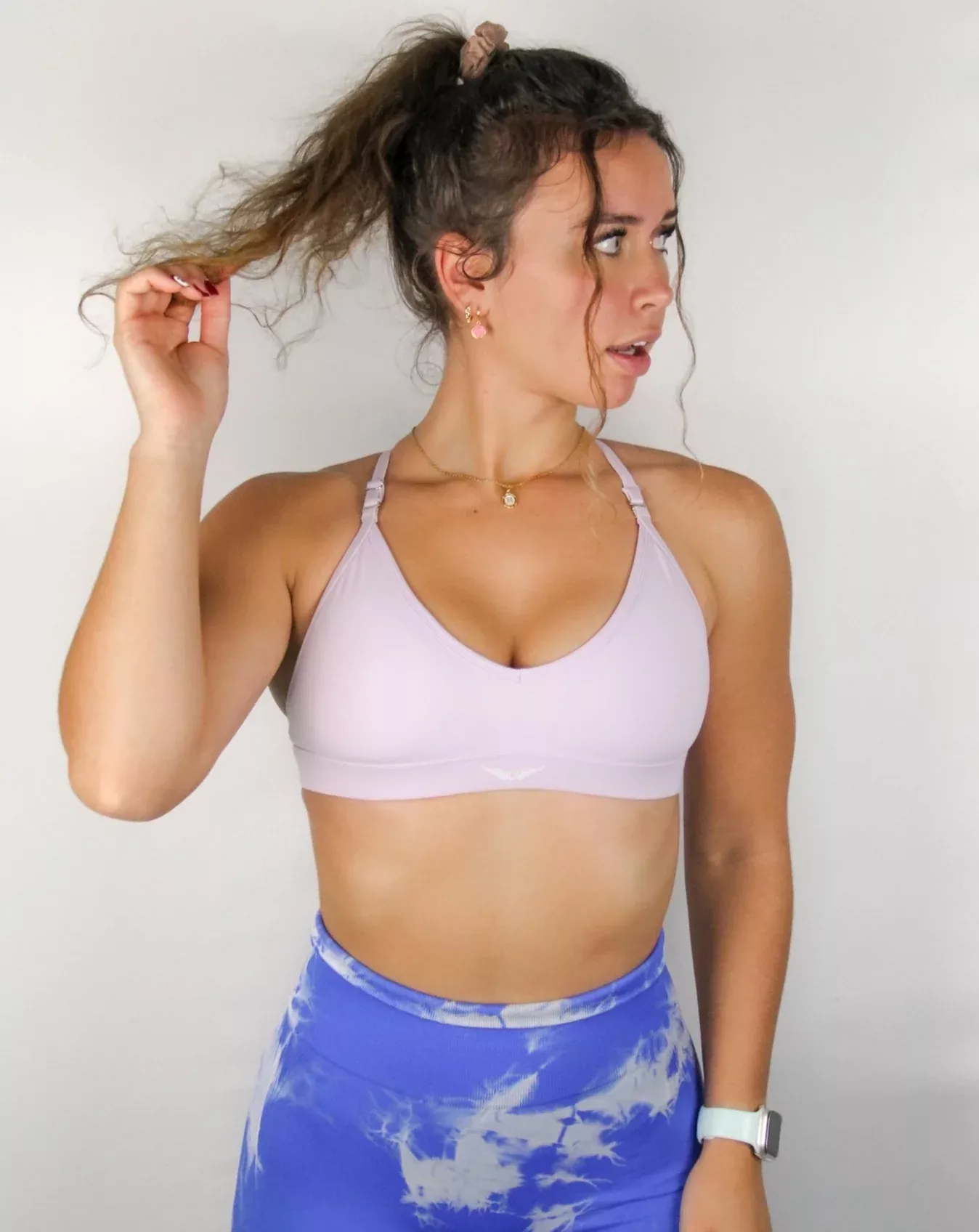 Essential Sports Bra (Lavender)