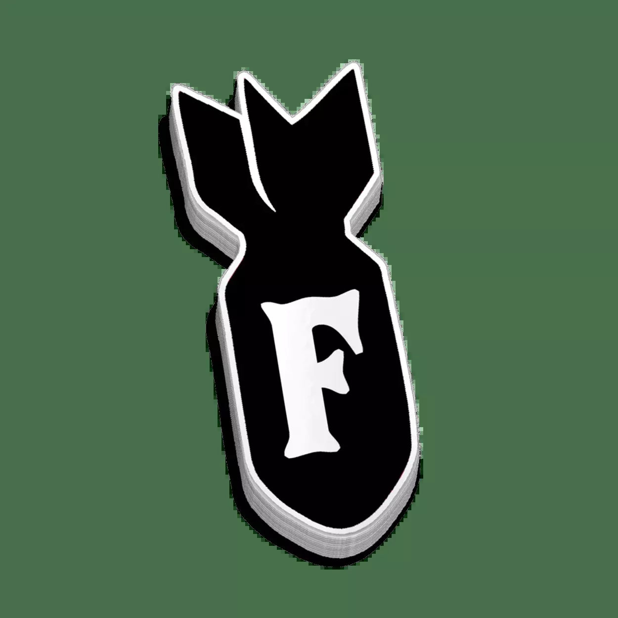 F - Bomb Hard Hat Decal