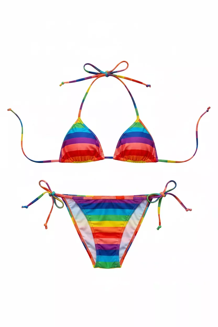 Fagioni 2-Piece String Tie Bikini Set