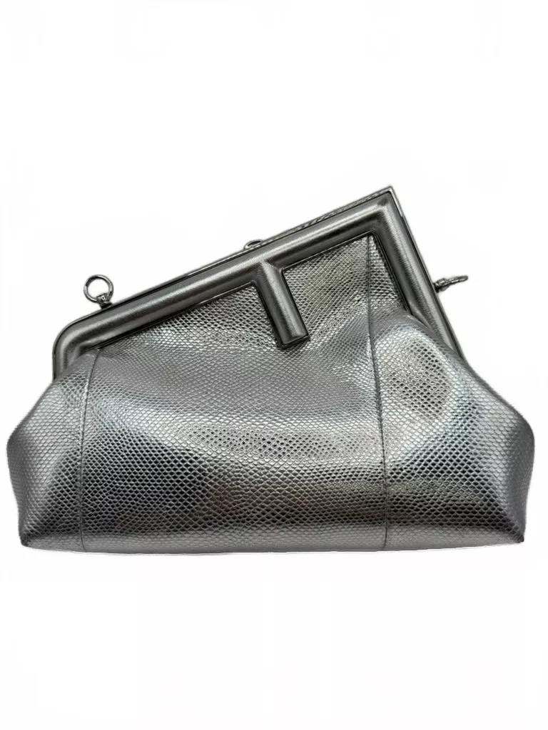 Fendi First Bag Silver Small