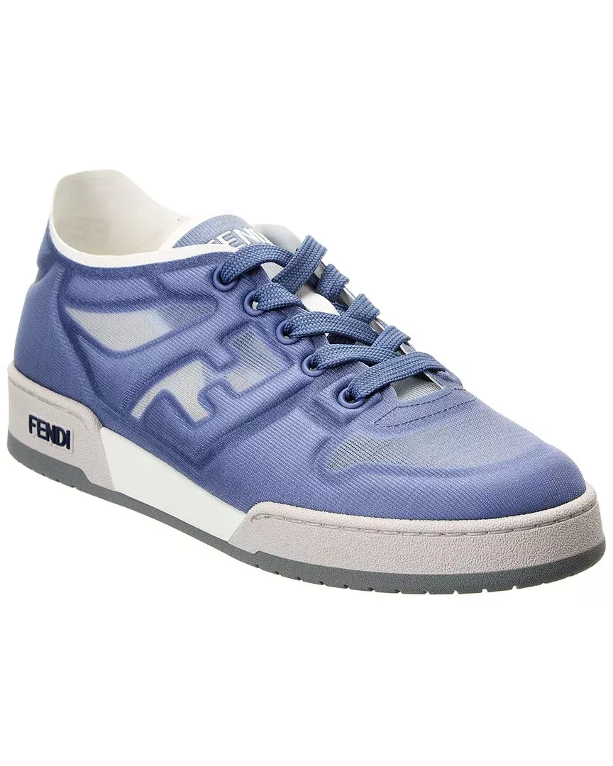 Fendi Match Suede & Mesh Sneaker