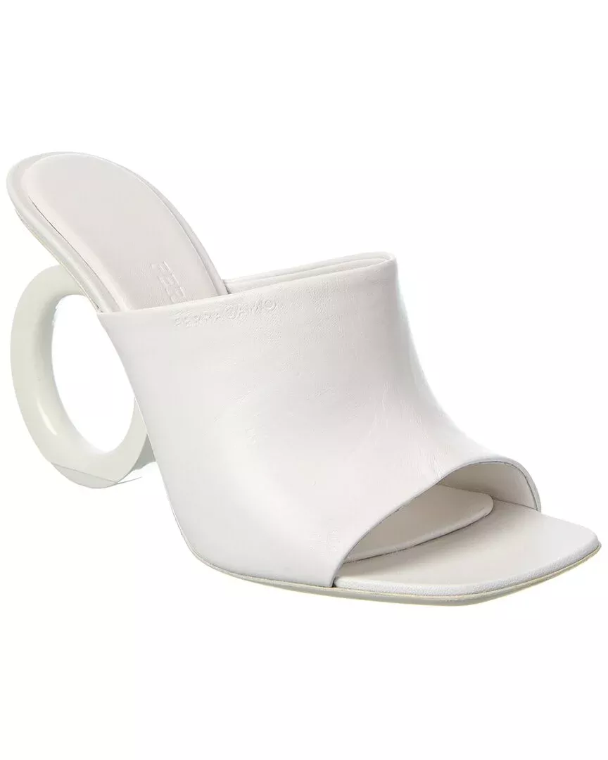 Ferragamo Astro X5 Leather Sandal