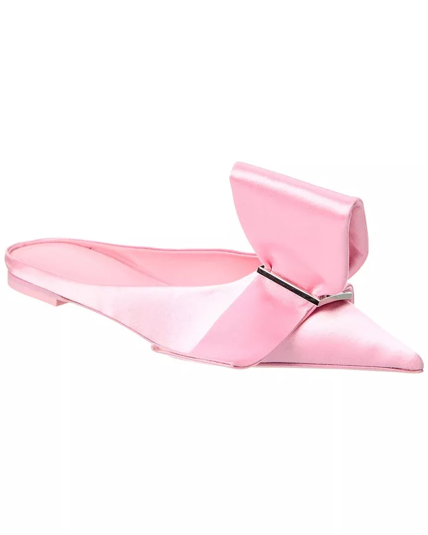 Ferragamo Emii T Satin Flat