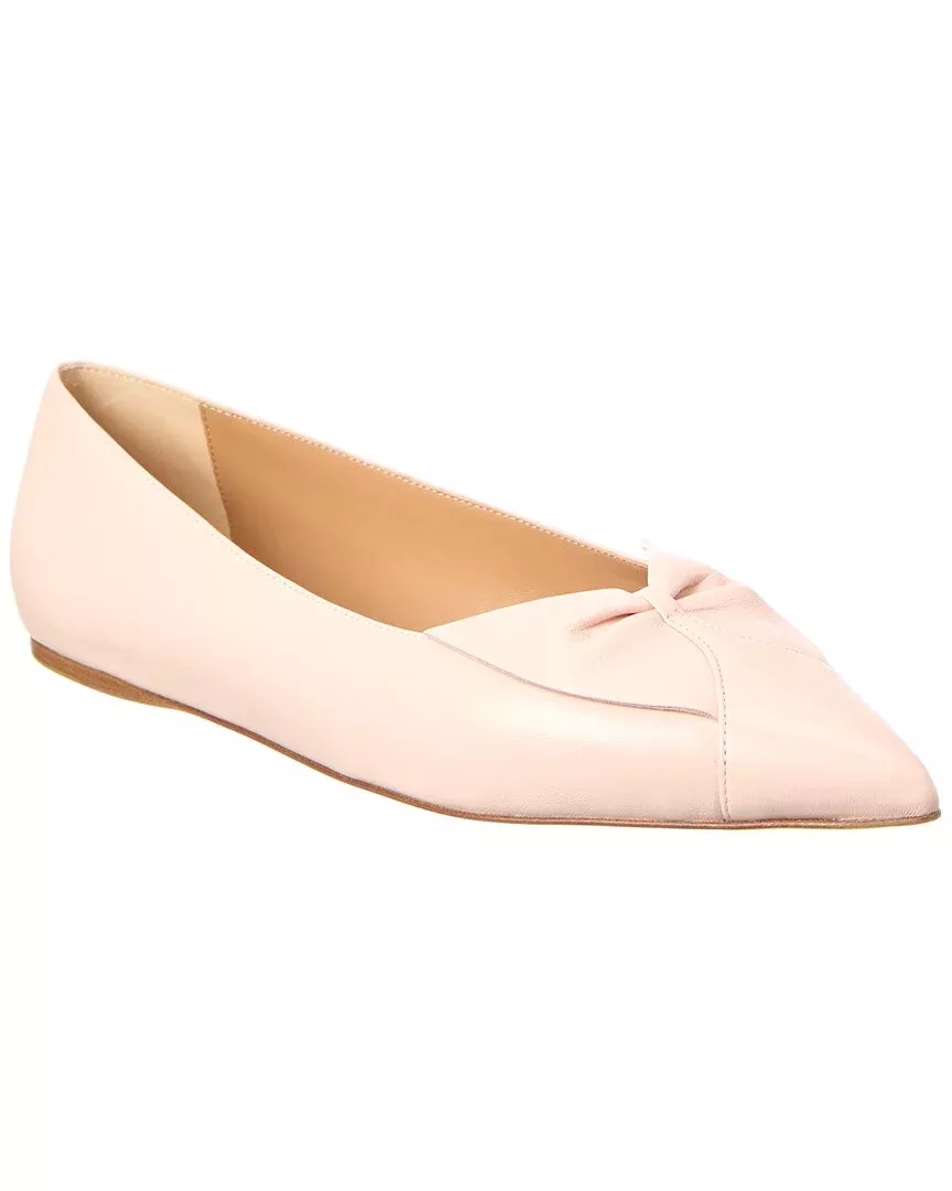 Ferragamo Gwen Leather Ballet Flat
