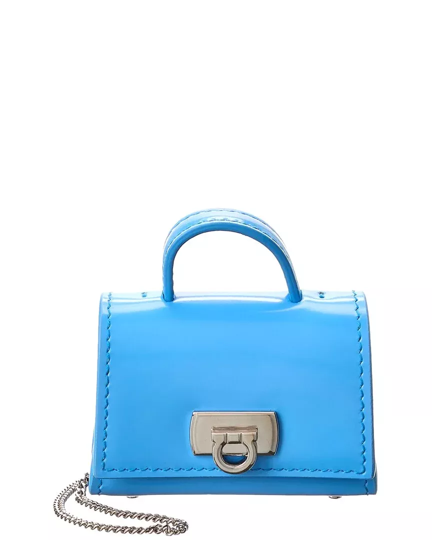 Ferragamo Leather Airpods Case