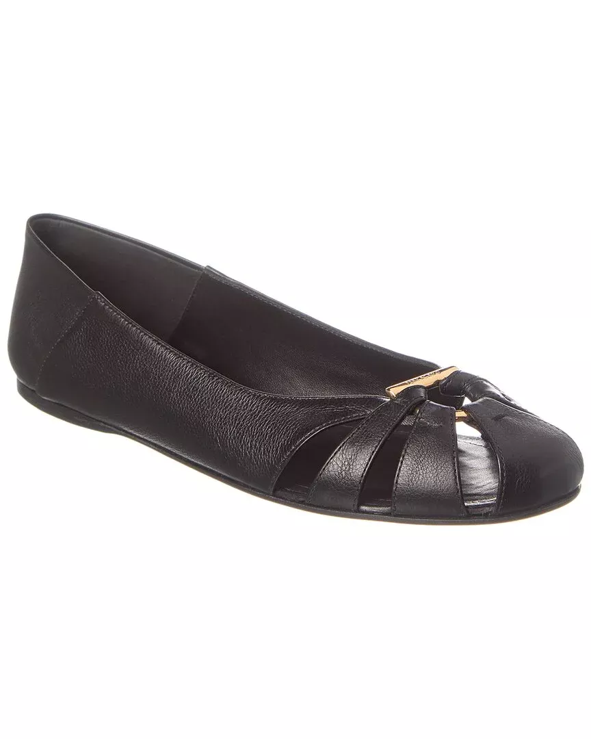 Ferragamo Leather Flat