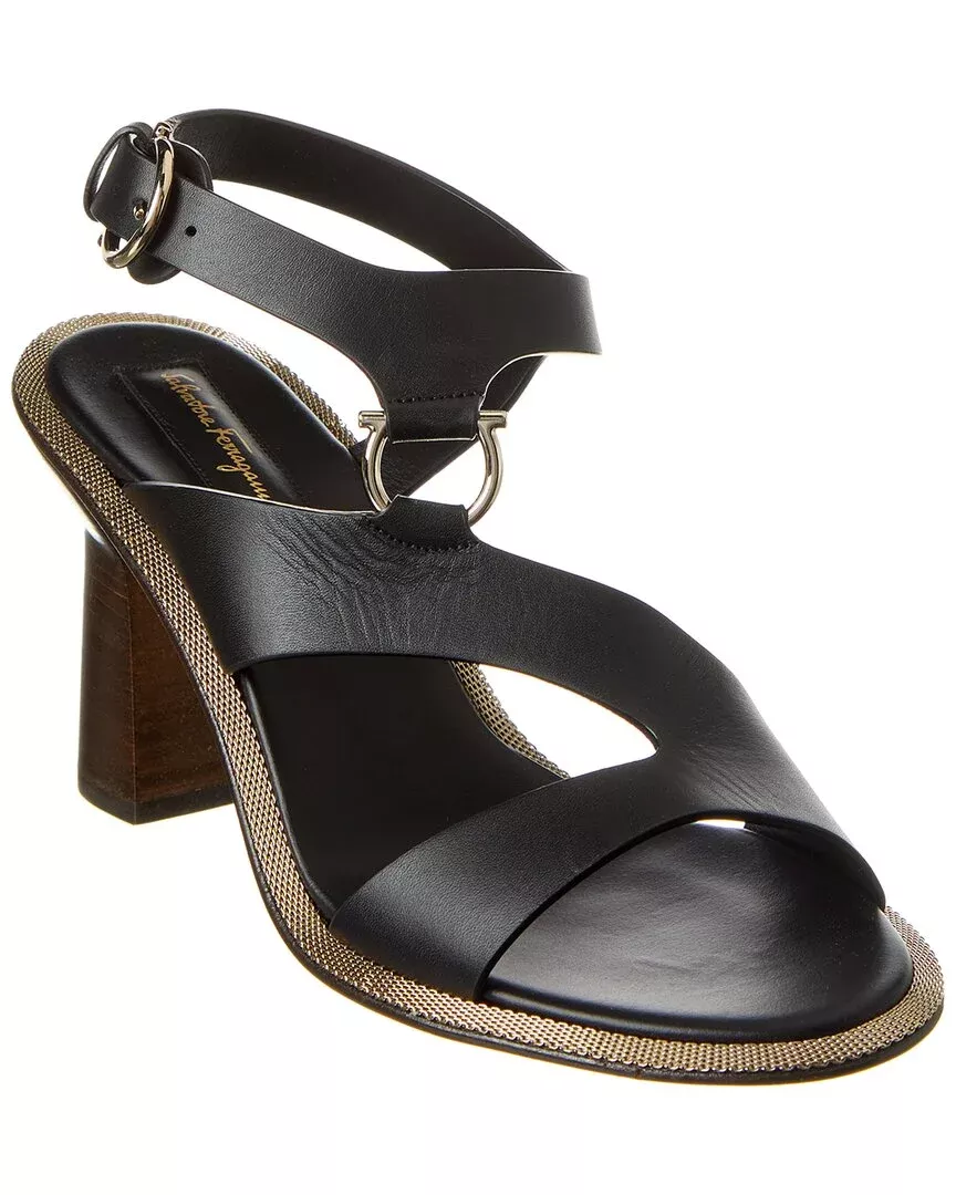 Ferragamo Mapi Leather Sandal