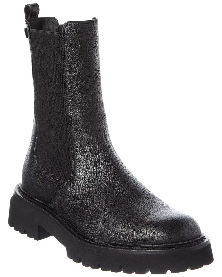 Ferragamo Oderico Leather Boot