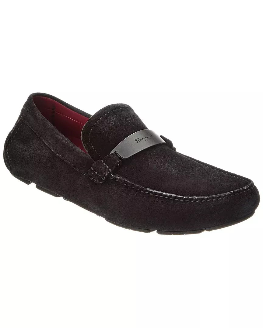 Ferragamo Switch Light Suede Driver