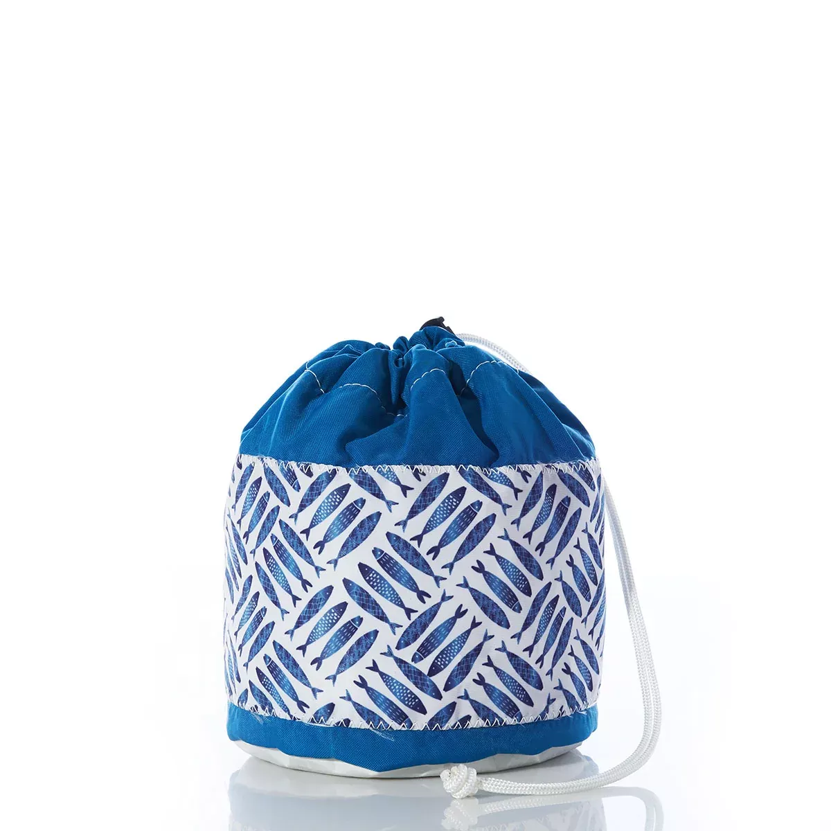 Fish Print Ditty Bag