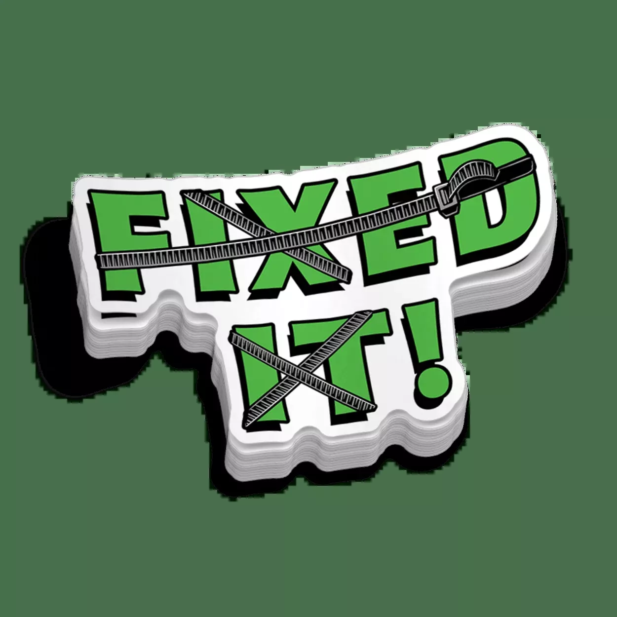 Fixed It - Hard Hat Decal
