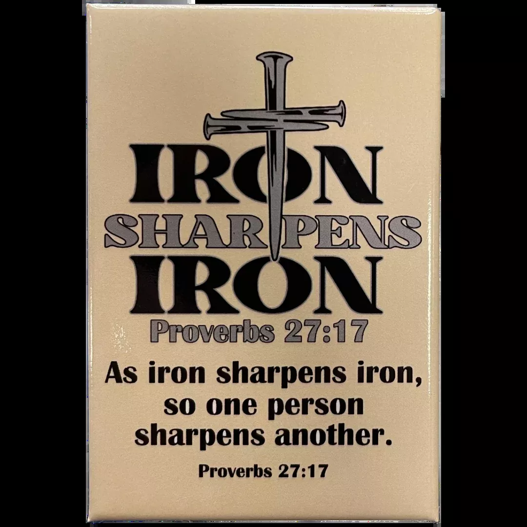 Flat Magnet Iron Sharpens Iron