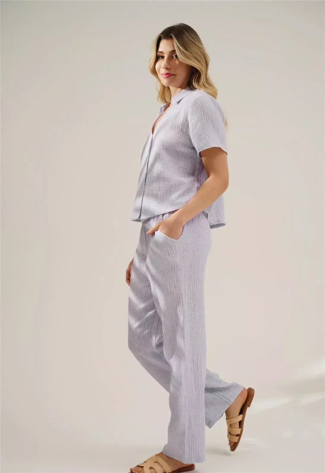 Fleurt Coastal Pajama Set