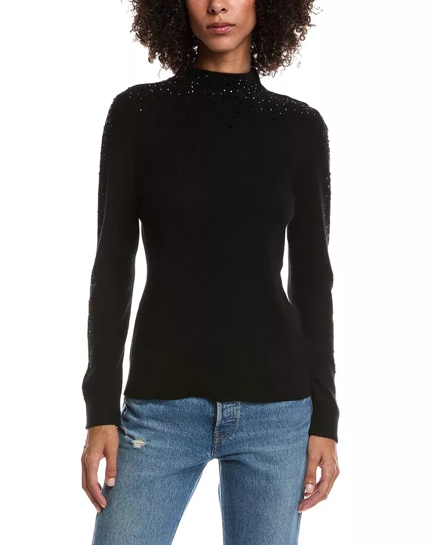 Forte Cashmere Crystal Cashmere Pullover