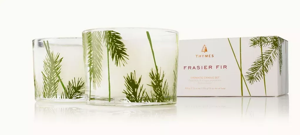 Fraiser Fir Pine Needle Candle Set of 2 - 3.75oz